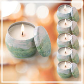 Andme Scented Candles for Home(Pack of 20), Diwali Decoration Items for Home Decor, Christmas New Year Gift Items, Birthday Gift, Yashioka Fragrance(120 GMS Each)